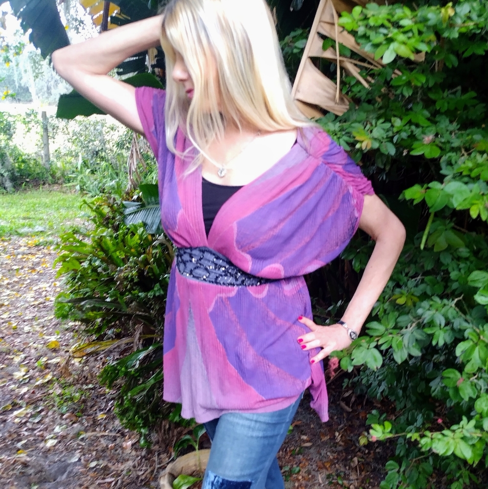 Free People ultimate Bohemian tunic top small